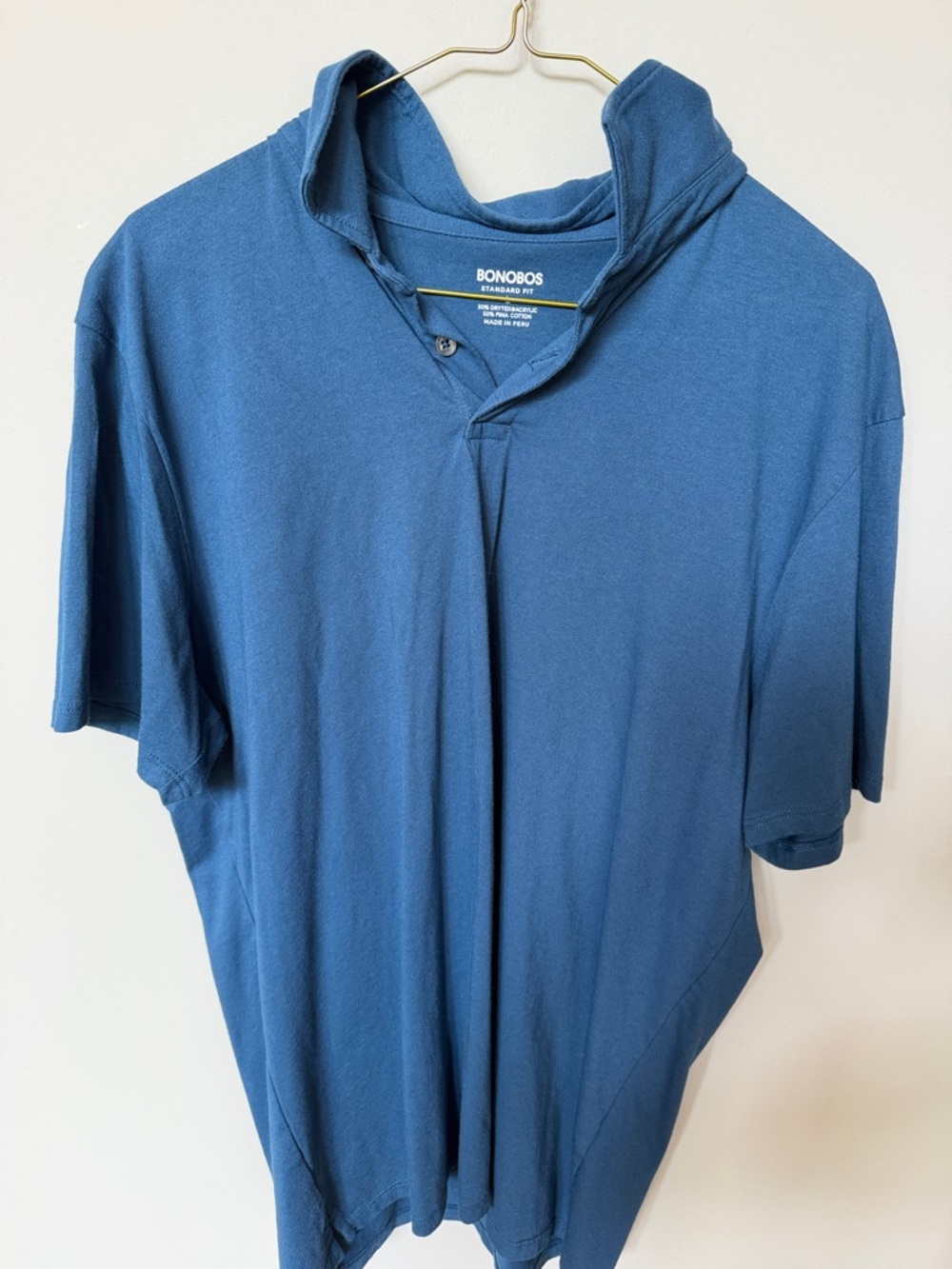 Bonobos Men's Slate Blue Polo